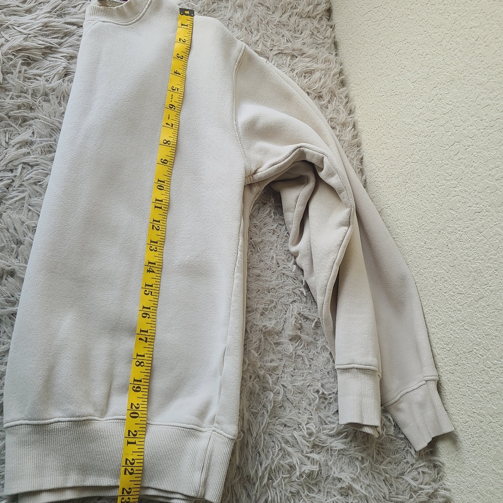 Aritzia Tna Cozy Fleece Perfect Crew Sweatshirt Women's Size XS - Picture 7 of 10